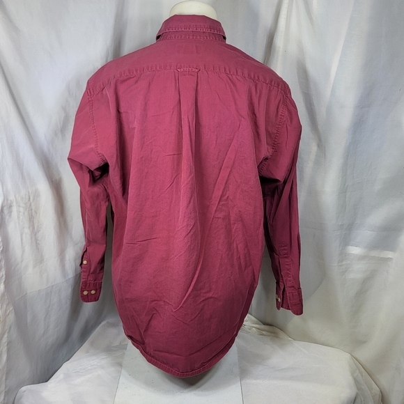 Jonathan Corey Florida Seminoles Burgundy Luxury Twill Button-Down Shirt Sz Lg - Picture 6 of 9